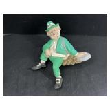 Sitting Leprechaun Ceramic piece