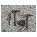 Pipe Wrench and Pipe Reamers