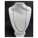Sterling Silver Italy braided necklace