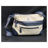 Stone Mountain cream/navy shoulder bag