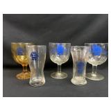 Pabst Blue Ribbon glasses