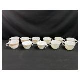 Corelle and Pyrex cups