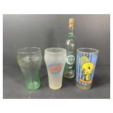 Coca- Cola and Tweety Bird Glasses