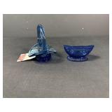 Fenton Glass Basket