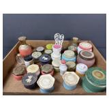 Retro purfume and Ointment jars