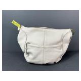 The Sak Cream Leather Shoulder Bag