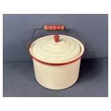 Enamelware pot