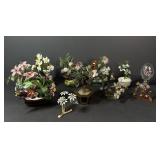 Stone Style Floral Trees & Decorative Flowers