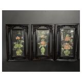 3 Pieces Of Asian Wall Decor