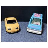 Little tikes and Fischer Price Cars