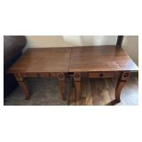2 Wooden Sidetables
