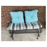 Metal Gliding Bench