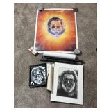 Jerry Garcia Portrait Posters & Artwork