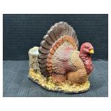 Ceramic Turkey Thanksgiving Planter