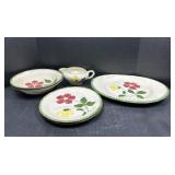 Blue Ridge Southern Potteries Floral Dinnerware
