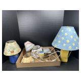 Lamps and candle decor