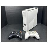 Xbox 360 w/ two controllers and no cables