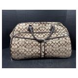Coach signature travel bag