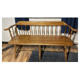 Windsor Style Spindle Back Bench