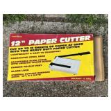 12" paper cutter