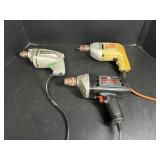 Craftsman, Black & Decker, and Skil Drills