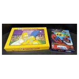 The Simpsons Battle of the Sexes & Spider-Man Game