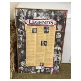 Legends 20th Century American Women Framed Wall