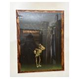 Grateful Dead Skeleton Golfer