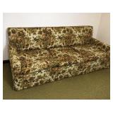 Vintage Floral Upholstered Sofa / Couch