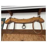 Antique Wooden Ox Yoke