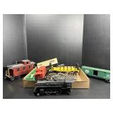 O Scale Train cars and Track