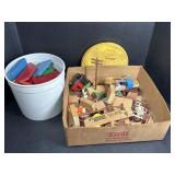 Blocks and more toys