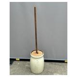 Antique 3 Stoneware Butter Churn