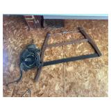 Black Hawk Corn Sheller & Antique Buck Saw