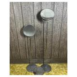 Standing mirrors and replacement piece
