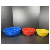 Pyrex Primary Color 326, 325, and 324 mixing