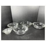 Pyrex and more Clear Glassware