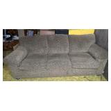 Brown sofa bed couch