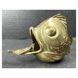 Brass Cast Fish container