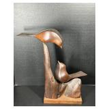 Gert Olsen 1975 MCM Carved Bird