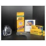 Sony DCR-DVD300 Handycam with Kodak 35mm Film