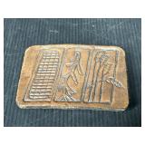 Dickey John Handmade Leather Belt Buckle
