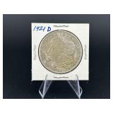 1921D Morgan Silver Dollar