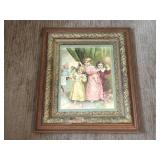 Vintage Children Large Wall Art