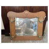 Antique Mirror with Hangers