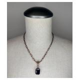 Bronze toned Pendant Necklace