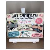 Furniture Makeover Gift Certificate