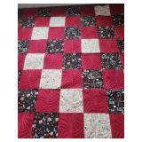 Handmade Outdoor Buffalo Printed Quilt