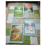 Handmade Enchanted Theme Quilt