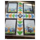 Handmade Cat Theme Quilt